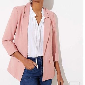 Loft 3/4 sleeve blazer 6